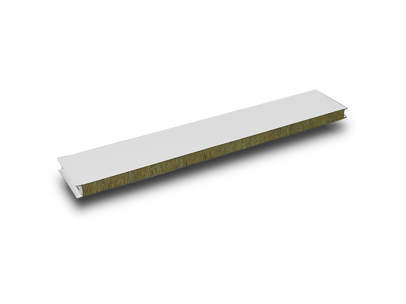 Mechanism rock wool sandwich color steel plate